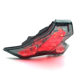 MFC PRO LED Tail Light Integrated Brake Stop Turn Signal Light For KAWASAKI 2019-2023 ZX-6R(636)/2014-2024 Z1000 ZX-10R ZX-10RR(Mint Green Lens)