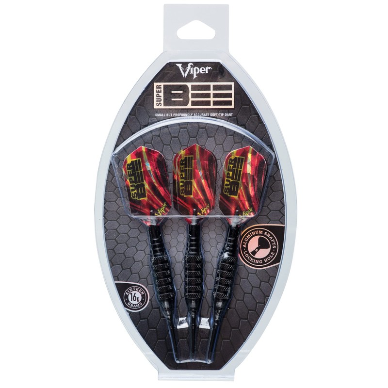 Viper by GLD Products Super Bee Soft Tip Darts: Black