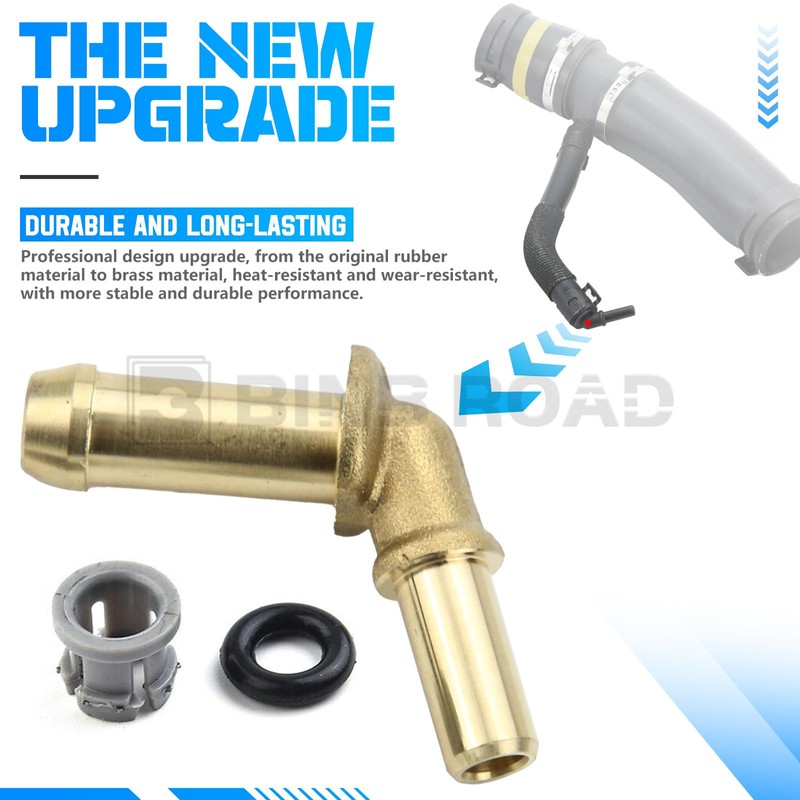 BINB ROAD LR049990 Thermostat Water Outlet Hose Connector Kit Compatible