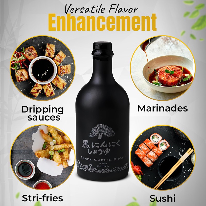 Haku Black Garlic Shoyu (500 ml)