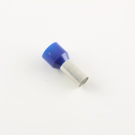 6 Ga. Blue Insulated Ferrules, 0.47" Pin Lg. - (Pack of 50)