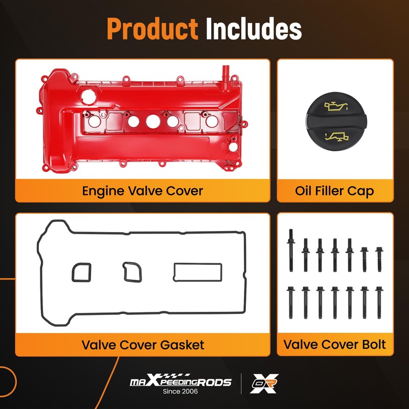 maXpeedingrods Upgraded Aluminum Engine Valve Cover for Ford Escape Focus