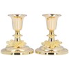 2Pcs Metal Candle Stand Good Stability Multifunctional European Simple Candle