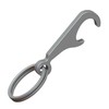 Hamans Titanium Bottle Opener Keychain with Stainless Steel Key Ring