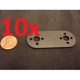 10 Metal Holders Round Servo Mount Brackets Rc Robot Bracket Pan U Tilt Arm Horn