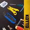 KOTTO Coax Cable Crimper Kit - Adjustable Compression Tool for