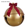 23.6 Inches Inflatable Christmas Ball PVC Large Jingle Bell Bow