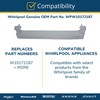 Whirlpool WPW10172187 OEM Refrigerator Door Shelf Bin, White