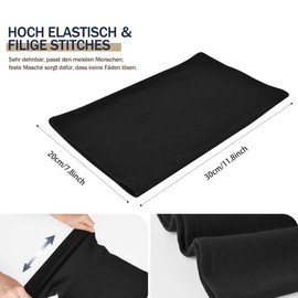 voofly Tube Scarf Winter Men's Fleece Neck Warmer Women's Multifunctional Scarf for Motorcycle Running Ski, gray