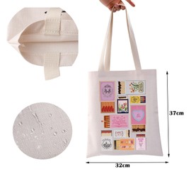 ZJXHPO Acotar Tote Bag Night Court Inspired Reusable Grocery Tote Bag Velaris SJM Gift Fantasty Book Reader Gift (C-V Novel Tote)