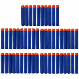 100 CT N Strike Ammo Premium Foam Bullets Pack Compatible for Nerf N-Strike Elite Guns, Compatible with All Elite 2.0 Series Blasters, Blaster Compatible Dart Bullets