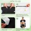 Viowey Castor Oil Pack Wrap for Men Plus Size, 8