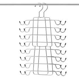 COMINGFIT Tank Tops Hanger Organizador de Armario para Colgar de Ahorro de Espacio Plegable de Metal para Tank Tops, Cami, Sujetadores, Trajes de baño, Cinturones, Corbatas(2 Pack)