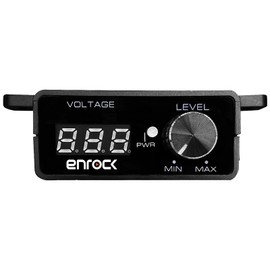 Enrock Bass Knob with Digital Voltmeter and Pushable ON/Off for Amplifiers