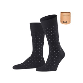 Virmoku Socks For Men Groomsmen Gifts For Men Dot Christmas Dress Socks Wedding 9-13 100% cotton Casual Crew Socks