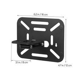 ULTECHNOVO Metal Foldable Projector Stand Multi Angle Holder for Home and Business Use Lightweight and Portable Tabletop Mount for Projectors Compatible with Various Brands