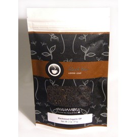 Mahamosa Blackwood Organic OP 2 oz - Sri Lanka Black Tea Loose Leaf, Single Estate Loose Ceylonese Black Tea