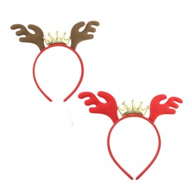 Alaiyaki Christmas Headband, Reindeer, Deer Headband, Hair Ornament, Hair Accessory, Halloween, Cosplay, Costume, For DIY Events, Birthdays, School Festivals, Accessories, Gift, For Adults and Kids