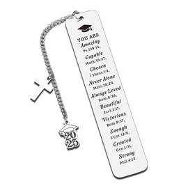 Back to School Supplies, First Day of Senior Year Gift, Going Aaway to College Gifts, School Supplies for Teen Girls, Christian Graduation Bookmark, Senior 2025 College Masters Degree Graduation Gifts