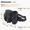 TRIWONDER Waist Pouch Water Bottle Holder Military Tactical Bag Water