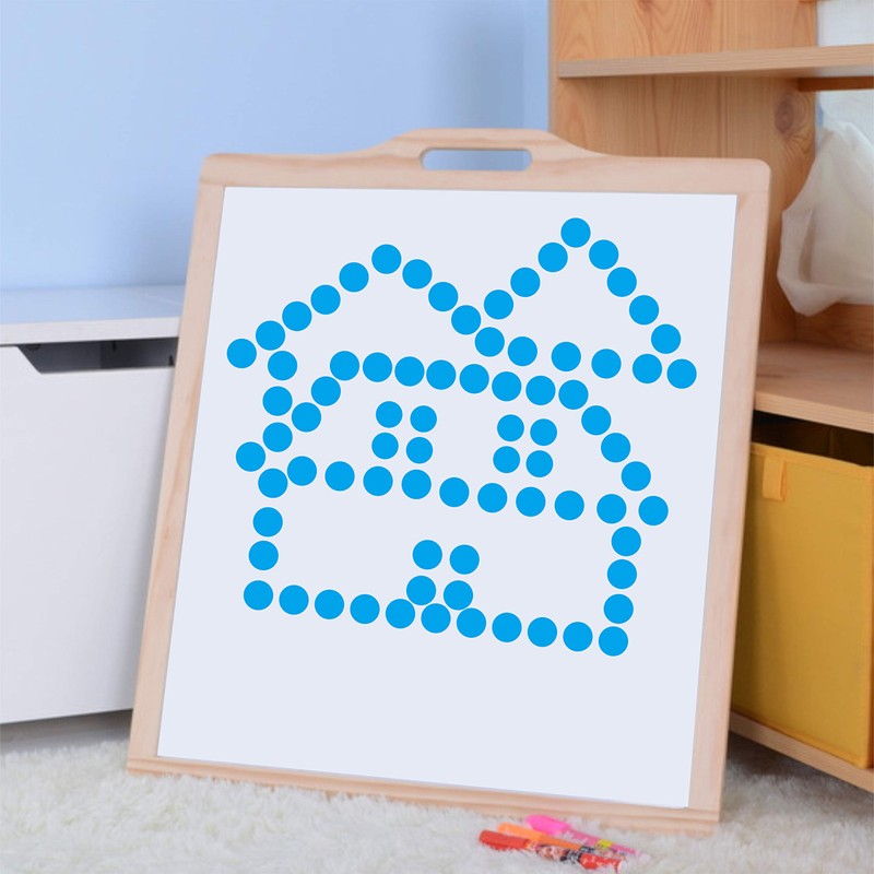 1050 PCS 3/4 Inch Round Color-Code Dot Stickers,Color Coded Stickers