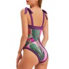 Womens One Piece Swimsuit with Cover Up Slimming 1 Piece
