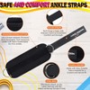 AOHO MOOON (Pair Ankle Strap for Cable Machine Attachments, Gym