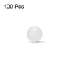 sourcing map 4mm PP Solid Plastic Balls, Precision Bearing Ball