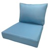 JMKaixin Outdoor Seat/Back Deep Chair Cushion Set for Patio Furniture