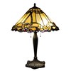RADIANCE goods Tiffany-Style 2 Light Victorian Table Lamp 18" Shade