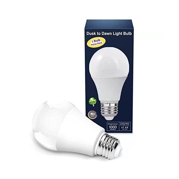 Torkase Torkase Outdoor Dusk to Dawn Light Bulbs- No Timer