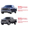 YIERTAI Seat Covers for Silverado Sierra Fit 2007-2024 2025 2026