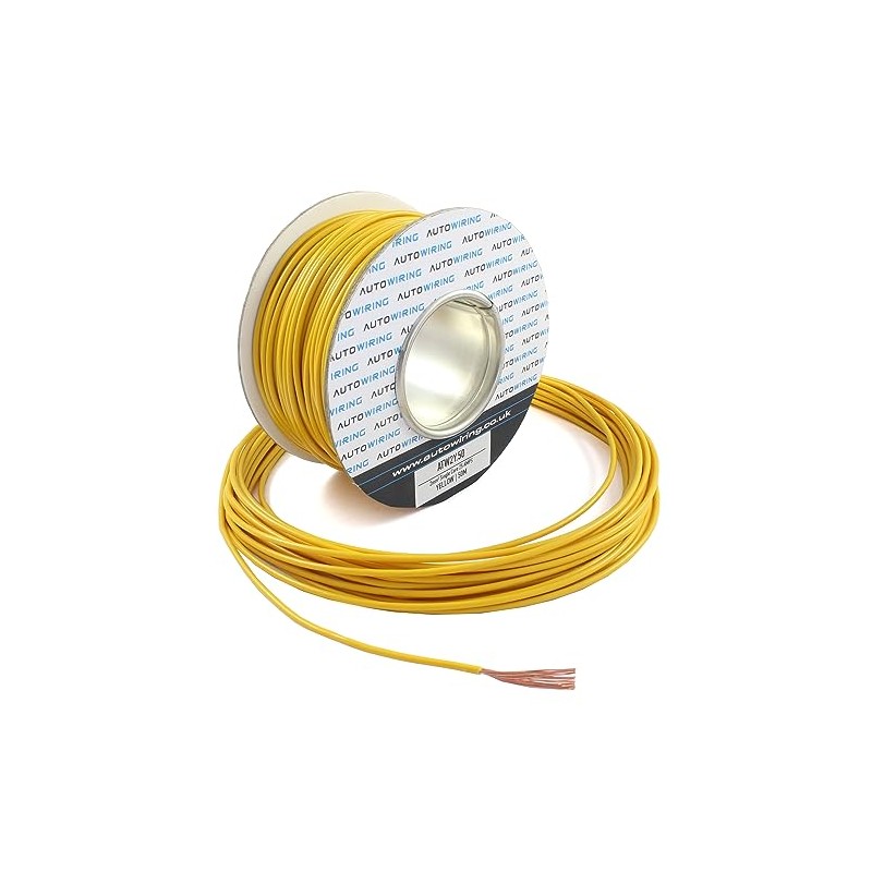 25 AMP Rated 2mm² Single Core Stranded Copper Cable 12v