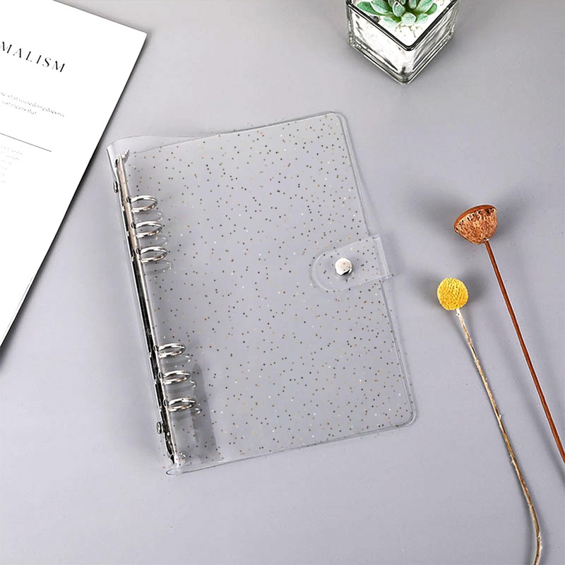 Vordpe Pack of 2 Ring Binder A6, No Inner Pages
