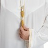 Musuly Men's Kaftan - Traditional Thobe Abaya Djellaba, White