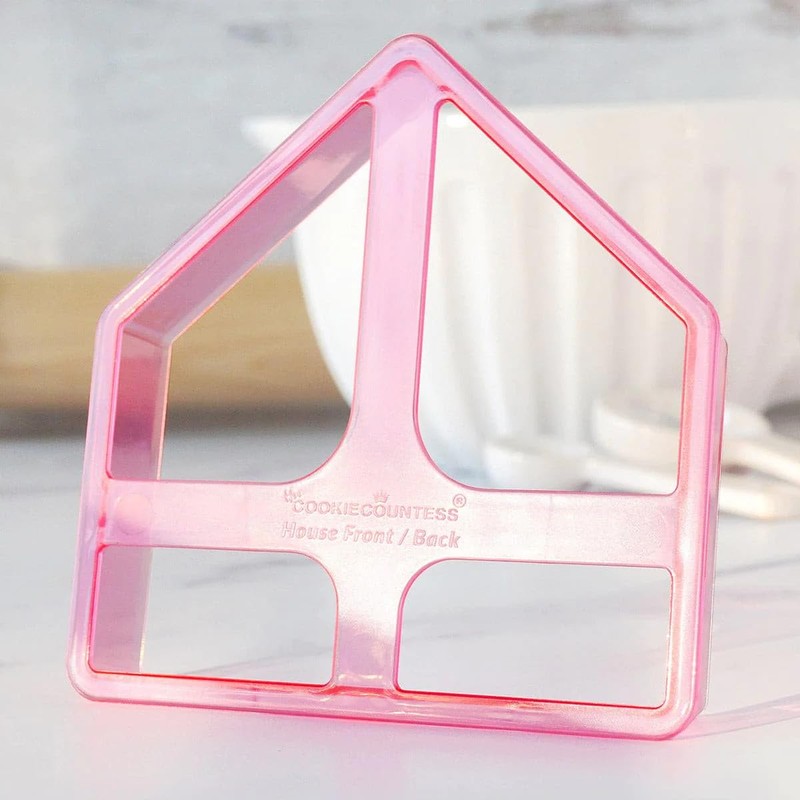 The Cookie Countess Cookie House - 3 Piece Cookie Cutter