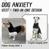 Hjyokuso Dog Anxiety Jacket With Calming Hood, Lightweight Anxiety Relief