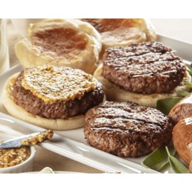 Burgers' Smokehouse Whole Hog Country Pork Sausage Chubs (Country Sausage, Four One Pound Chubs)