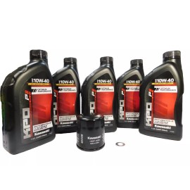 Kawasaki 2004-2010 Kawasaki Vulcan 2000 VN2000 Classic Limited OEM Oil Change Kit KAW08