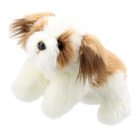 The Puppet Company - Full-Bodied Animal - Dog (Brown & White),PC001824, 30cm