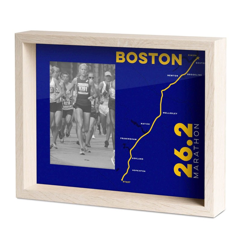 Gone For a Run Boston 26.2 Marathon Frame - Marathon