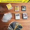 blaash® Card Sleeves | 100 Premium Sleeves | Transparent Card