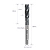 Taps 1/2-13UNC AlTiN Coating Spiral Flute Thread Tap,CNC Machine Threading