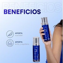 Aceite Esencial para Piel, Rostro y Cabello, Uso Cosmético (Argán + Jojoba, 2 Pack)