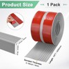 M METERXITY Stair Edge Trim 10FT Vinyl Rubber Stair Nosing