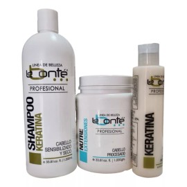 Labonté Kit Labonté Shampoo 1lt + Vitamina Nutre 1kg + Keratina
