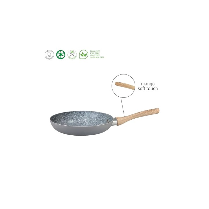 sartén de aluminio (20cm, Granito)