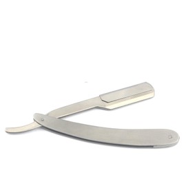 Precise Canada Barber Straight Edge Razor - Made Of Stainless Steel With - Easy Blades Replacement Mechanism - Close Shaving Men's Manual Shaver - Perfect for Barbershops