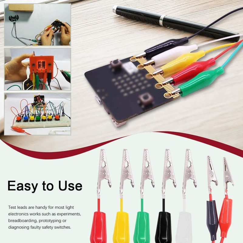 GTIWUNG Alligator Clip Test Clamp Alligator Clip Clamp Connector Circuit