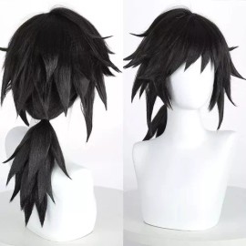 generic Peluca Demon Slayer Tomioka Giyuu Kamado Cosplay Cabello Neg